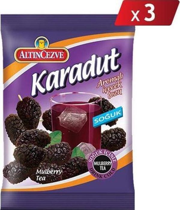 Altıncezve Karadut Toz İçecek Soğuk - 450 gr - 3LÜ PAKET - Image 1