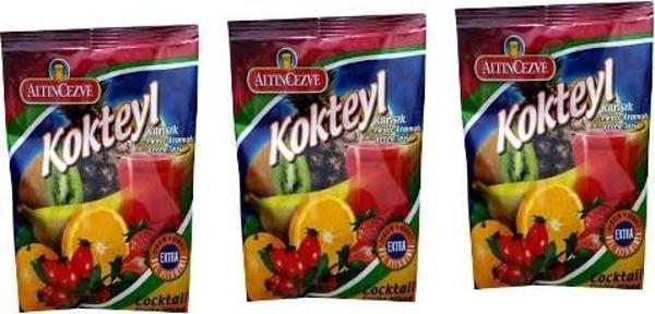 Altıncezve Kokteyl Aromalı Toz Içecek 250 Gr x 3 Adet - Image 1