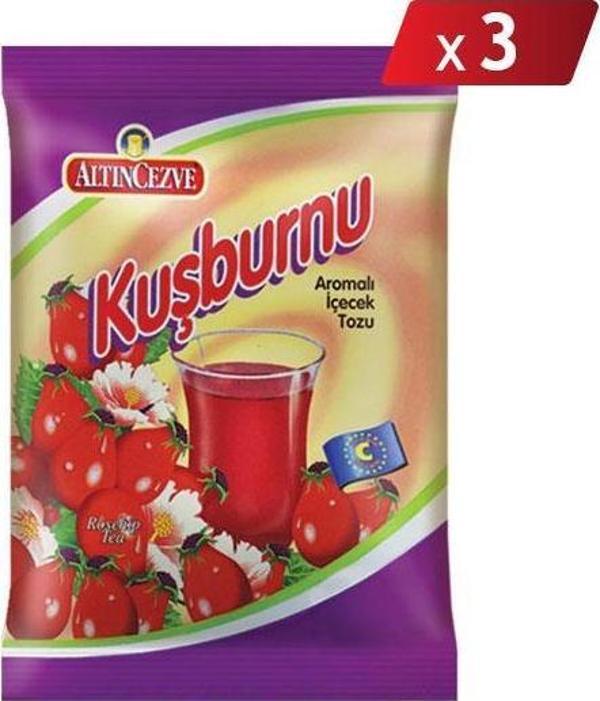 Altıncezve Kuşburnu Aromalı İçecek Tozu 250 Gr - 3LÜ PAKET - Image 1
