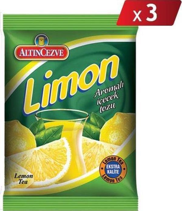 Altıncezve Limon Aromalı İçecek Tozu 250 Gr - 3LÜ PAKET - Image 1