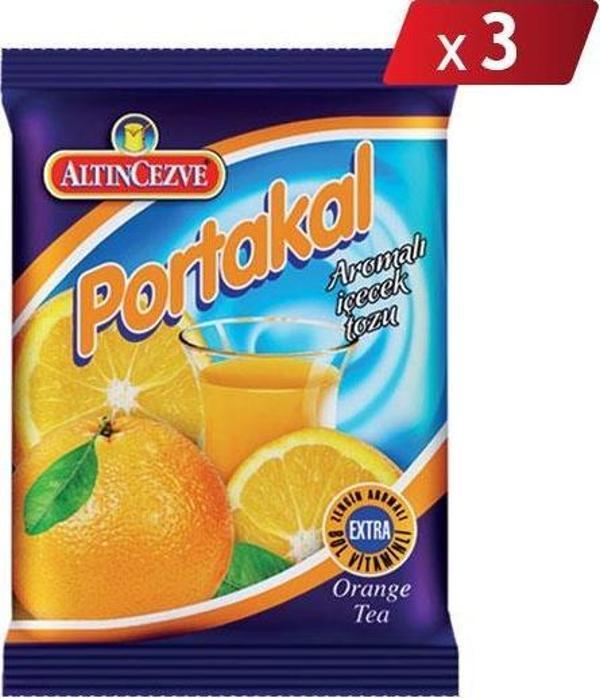 Altıncezve Portakal Aromalı İçecek Tozu 250 Gr - 3LÜ PAKET - Image 1
