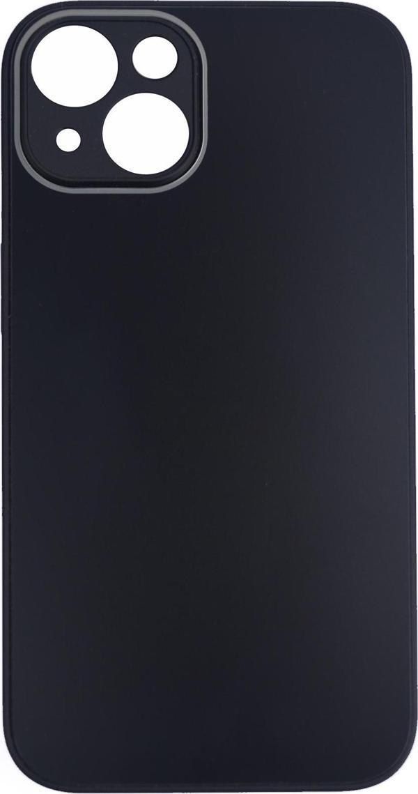 ScHitec Deluxe İphone 14 Plus Mat Kılıf Siyah - Image 1