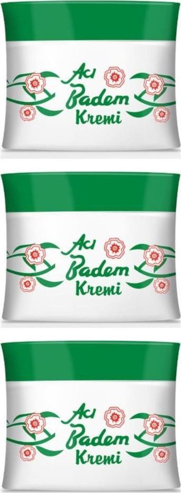 Bebak Acı Badem Kremi Kavanoz 70 ml X 3 Adet - Image 1