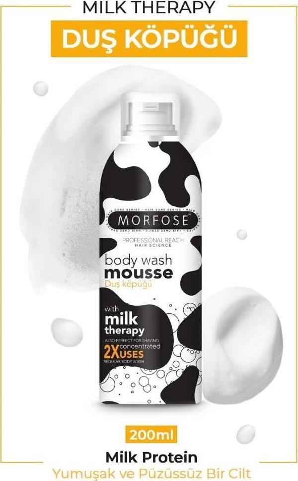 Morfose Milk Therapy Vücut Duş Köpüğü 200 ml - Image 1