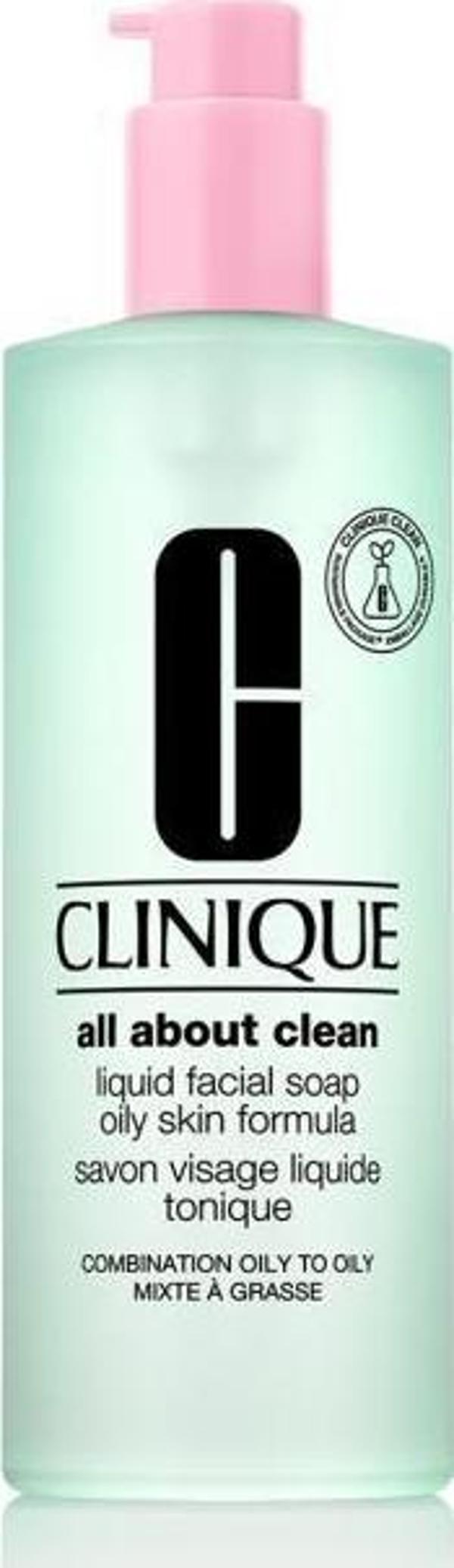 Clinique All About Clean Facial Soap Oily Skin 400 ml  Yüz Temizleme Jeli - Image 1