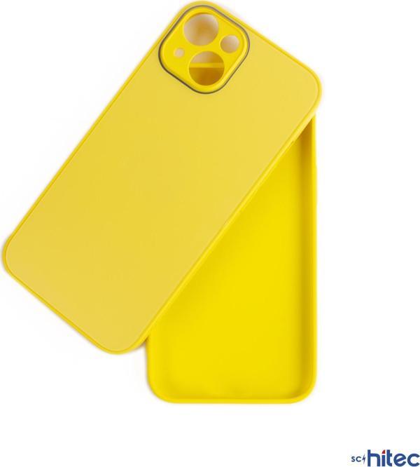 ScHitec Deluxe İphone 14 Plus Mat Kılıf Sarı - Image 1