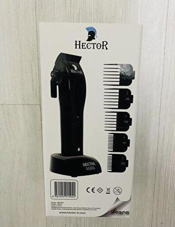Hector Vesta Profesyonel Tıraş Makinesi Siyah - Image 1