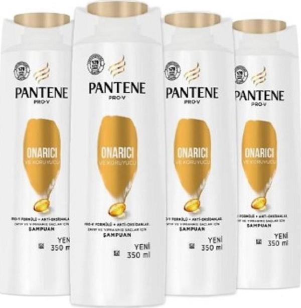 Pantene Şampuan Pro-v Onarıcı Ve Koruyucu 350 ml X 4 - Image 1