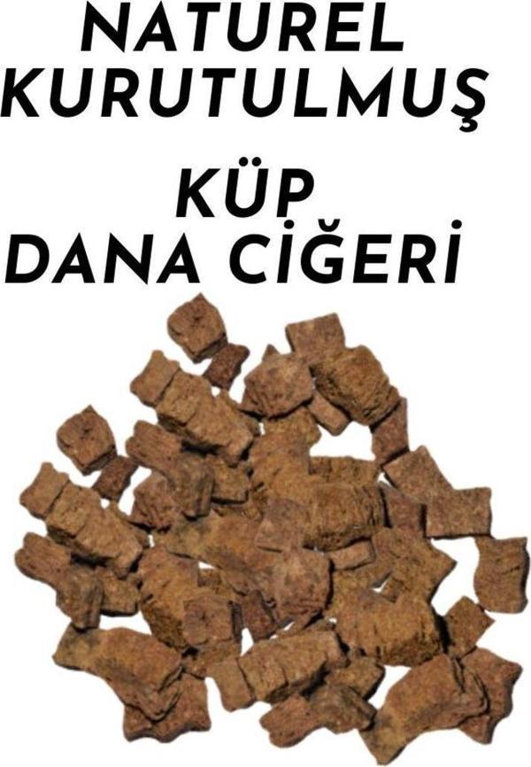 Naturel Köpek Ödülü Kurutulmuş Dana Küp Ciğeri 150 Gr - Image 1
