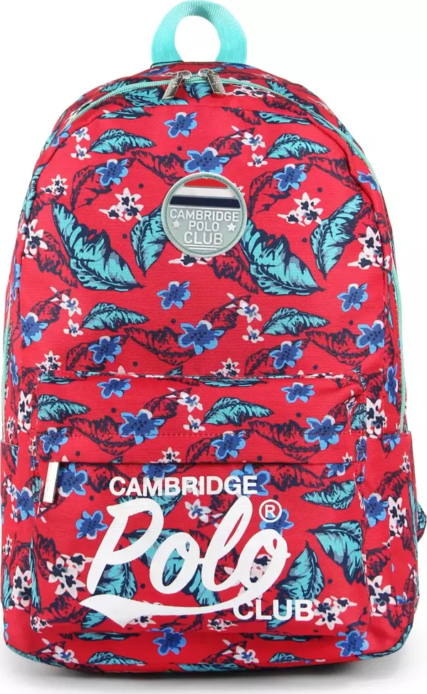 Cambridge Polo Club Island Roamer İki Bölmeli Unisex Sırt Çantası Kırmızı / CPO4022.003 - Image 1