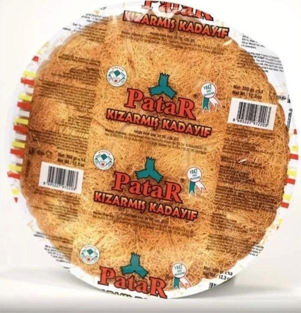 PATAR Kızarmış Daire Kadayıf 350 gr X 4 Paket - Image 1