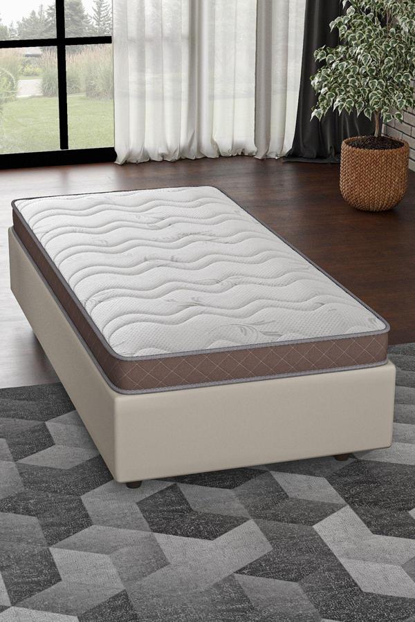 Mobpazar Full Ortopedik Bamboo Açelya Yatak,nefes Alan Örme Kumaşlı,ölçü Seçenekli - Image 1