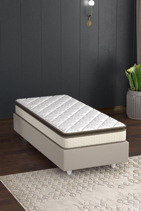 Mobpazar Sidney Full Ortopedik Pedli Yatak 90x190 Cm Örme Kumaşlı Yatak - Image 1