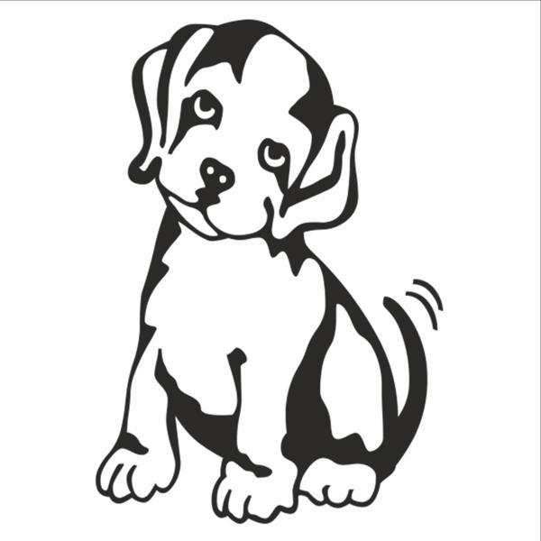 KÖPEK FOLYO STİCKER 100cm Uzunluk - Image 1