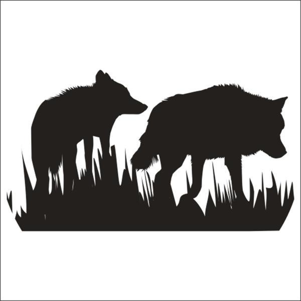 KURTLAR FOLYO STİCKER 160cm Uzunluk - Image 1