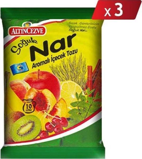 Altıncezve Nar Aromalı İçecek Tozu - Soğuk 450 G - 3LÜ PAKET - Image 1