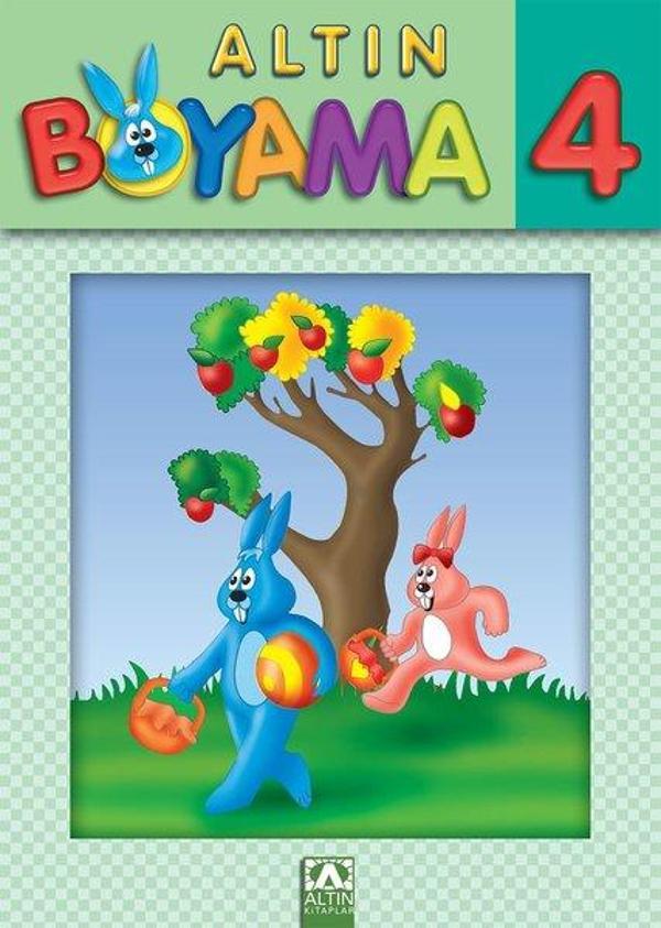 Altın Kitaplar Altın Boyama 4 - Altın Kitaplar - Image 1