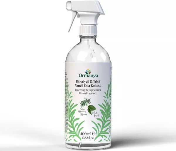 BİBERİYELİ & TIBBİ NANELİ ODA KOKUSU - 400 ML (Bitkinin Öz Suyu'ndan üretilmiştir.) - Image 1