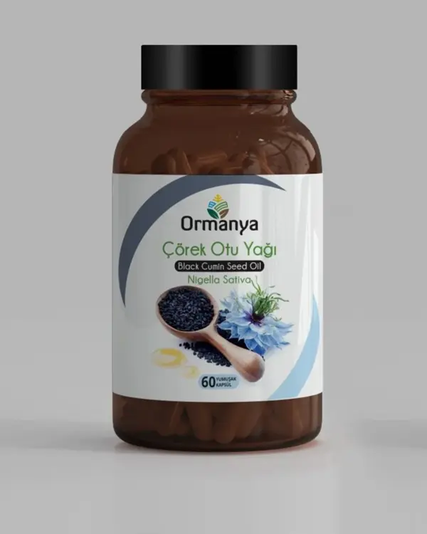 ÇÖREK OTU YAĞI İÇEREN TAKVİYE EDİCİ GIDA - 1000 MG - Image 1