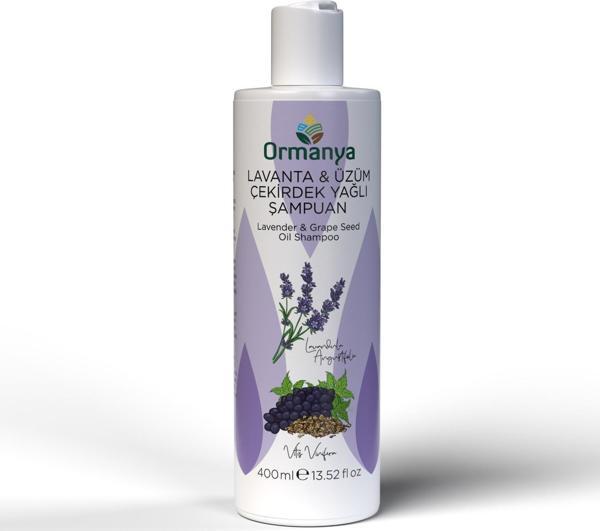 LAVANTA & ÜZÜM ÇEKİRDEK YAĞLI ŞAMPUANI - 400 ML - Image 1
