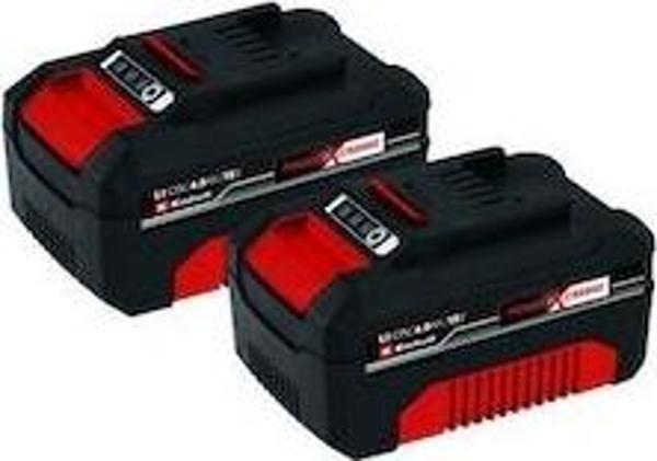 Einhell 4511489 2x18V 4.0Ah Power-X-Change-Twinpack CB Akü 2'li - Image 1