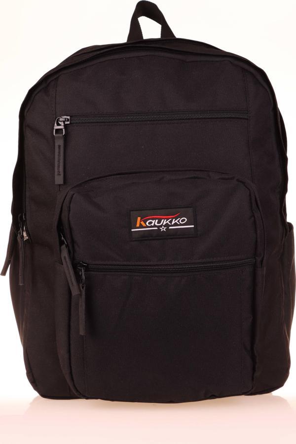 Kaukko Full Pocket Sırt Çantası Siyah K1599 - Image 1