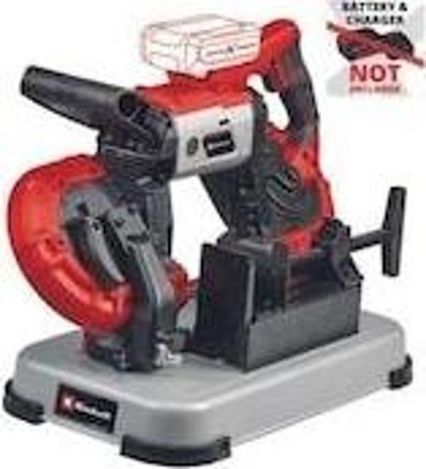 Einhell TE-MB 18/127 U Li - Solo, Akülü Şerit Testere - 4504215 - Image 1