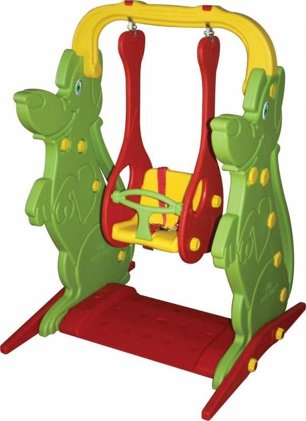 King Kids Yeşil Salıncak - Image 1