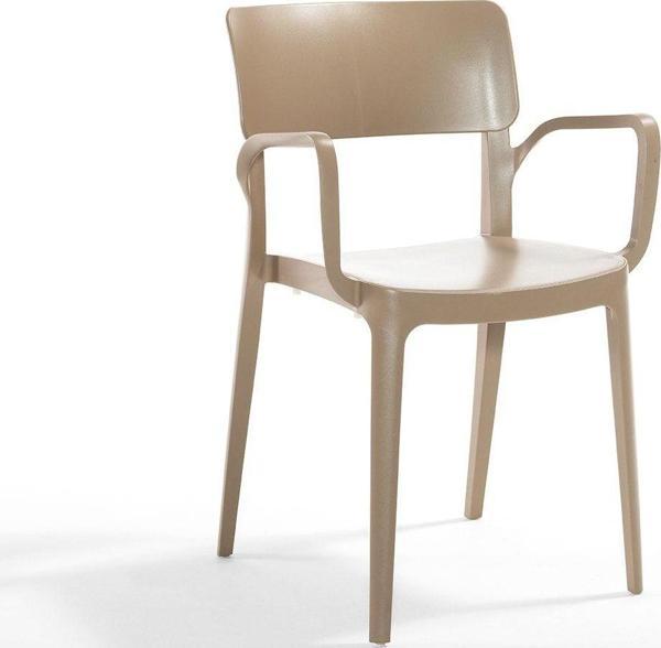 Novussi Panora 6Lı Koltuk Sandalye Seti Kum Bej - Image 1