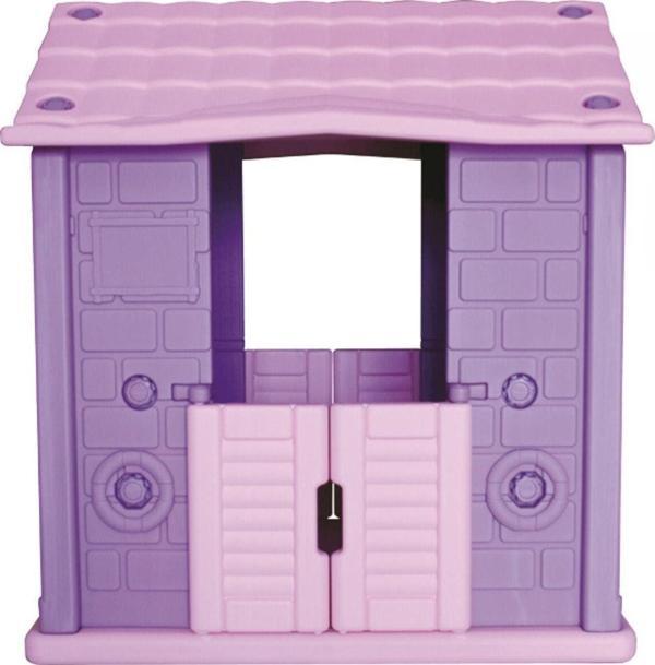 King Kids Iki Kapılı Ev Pembe/Lila - Image 1