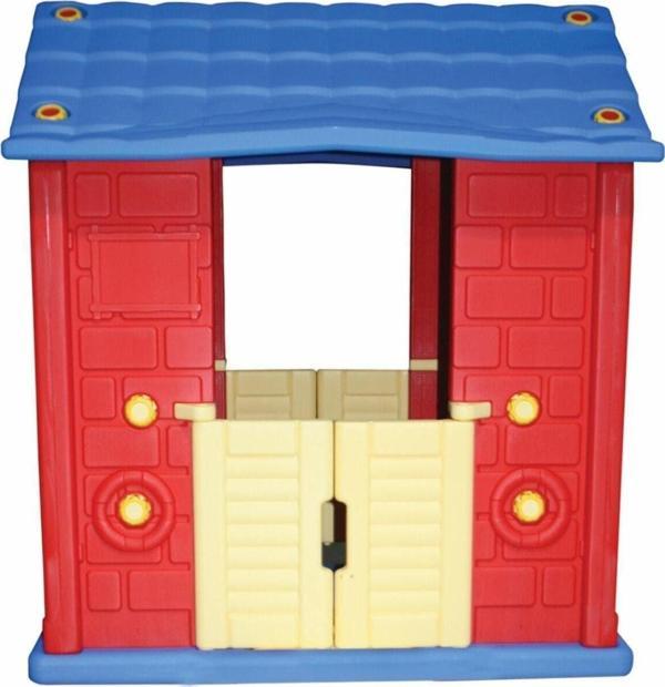 King Kids King Ev Iki Kapılı Kırmızı/Mavi - Image 1