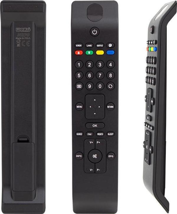 WEKO KL VESTEL RC3902 RM-L220 LCD LED TV KUMANDA (31270=31269) (40146=31270) - Image 1
