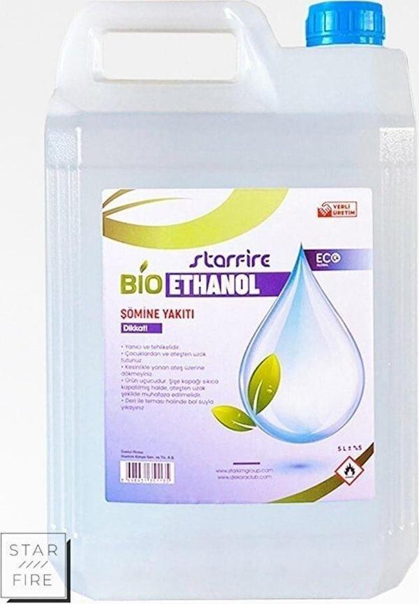 Starfire Bioethanol Şömine ( Bacasız ) Yakıtı - 5 Litre - Image 1