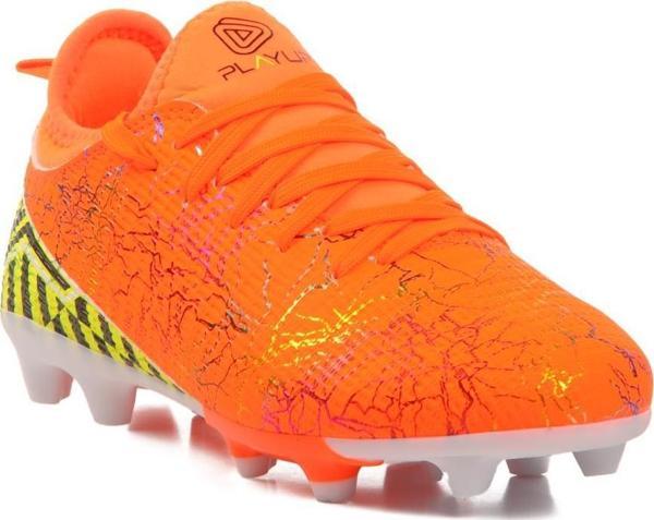 Ayakmod FK-241-129-F Krampon Turuncu Suni Deri Çocuk Krampon - Image 1