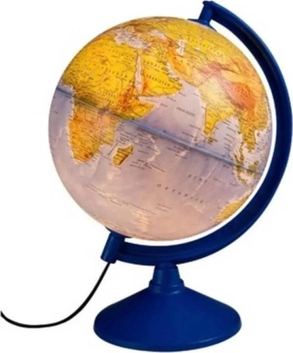 Gürbüz Küre Fiziki-Siyasi Işıklı 20 CM Işıklı Fiziki - Siyasi Küre - Image 1