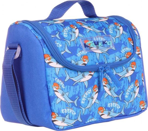 Kaukko Kids Isı Yalıtımlı Erkek Çocuk Mavi Balina Beslenme Çantası - Image 1