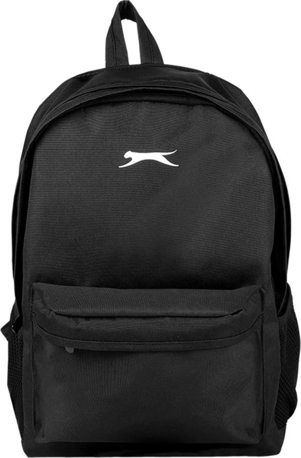 Me Sırt Çantası Slazenger Fermuar Detaylı Siyah Okul Sırt Çantası - Image 1