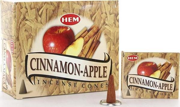 Cinnamon Apple Aromalı Konik Tütsü - Image 1