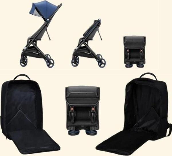 Kabin Çanta Xiaomi Mitu Bebek Arabası Ile Uyumlu Taşıma Çantası (Black Premium Fabric) - Image 1