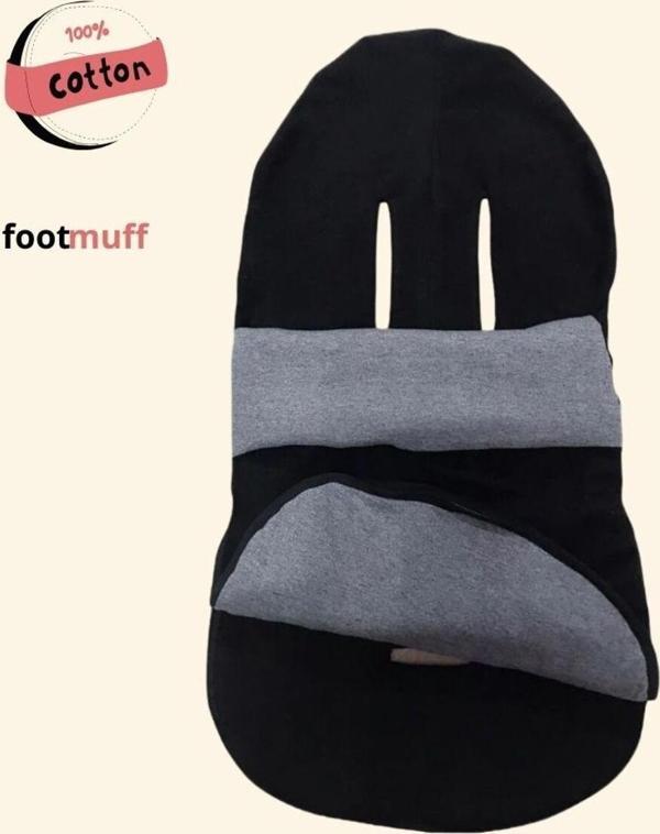 Perababy Ayak Tulumu Evrensel Boyutta Bebek Örtüsü - Foot Cover - Universal Size Stroller Cover - Foot Muff - Image 1
