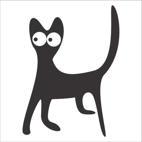 KEDİ FOLYO STİCKER 200cm Uzunluk - Image 1
