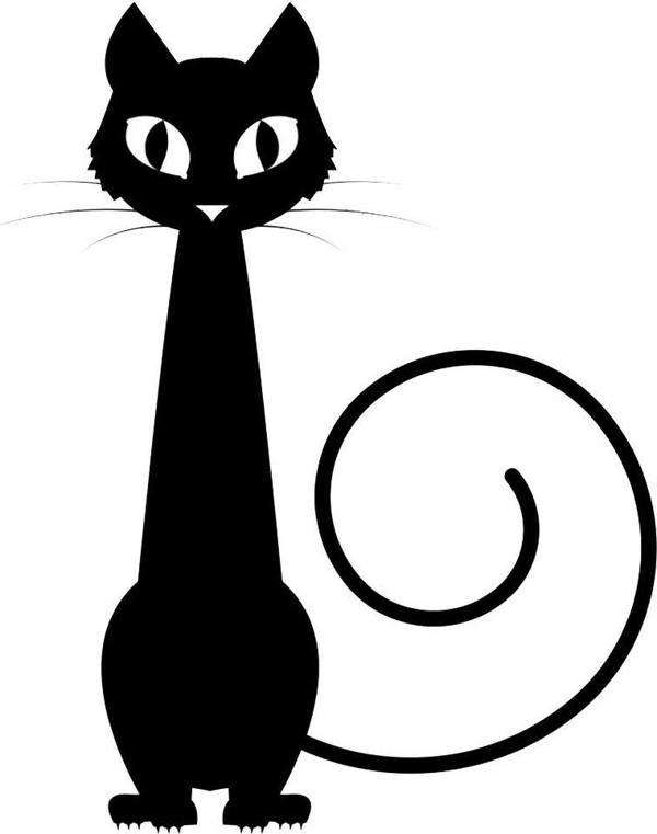 KEDİ FOLYO STİCKER 90 cm uzunluk - Image 1