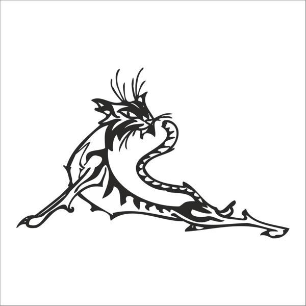 KEDİ FOLYO STİCKER 90 cm uzunluk - Image 1