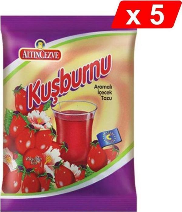 Altıncezve Kuşburnu Aromalı İçecek Tozu 250 Gr - 5Lİ PAKET - Image 1