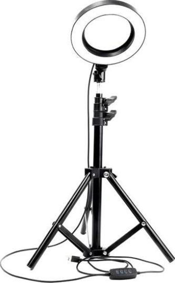 Azemax Geçmeli Tripod 10inç Halka Led 168cm Youtuber Video Selfi - Image 1