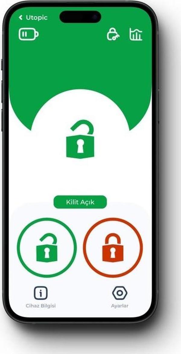 Desi Utopic R Akıllı Kilit Ios/android Uyumlu & Akıllı Köprü (Internet Kontrolü) - Image 1