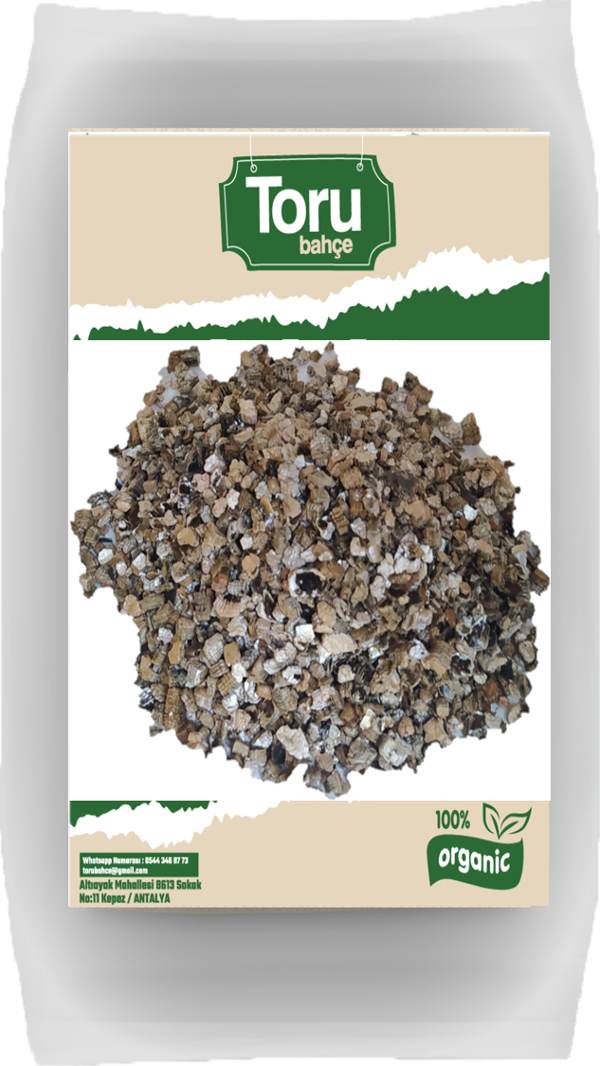  VERMİKÜLİTİ Premium 50 lt Organik Toprak Düzenleyici Madeni - Image 1