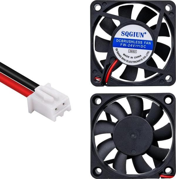 POWERMASTER IC-216A FIRÇASIZ DC FAN 60X60X15MM 24 VOLT 2 PİN - Image 1