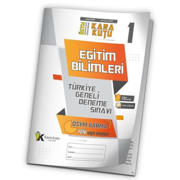 2025 KPSS Eğitim Bilimleri ÖSYM Arşivi Karma Kara Kutu Çıkmış Soru TG D.Çözümlü Deneme 10/1.Kitapçık - Karakutu Yayınları - Image 1