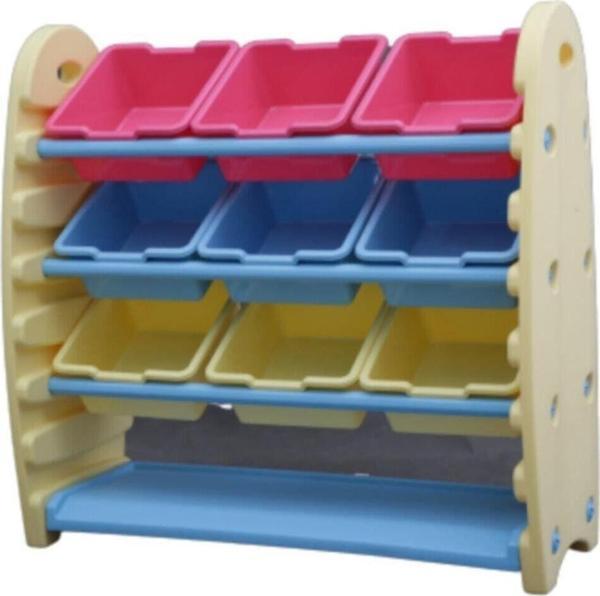 King Kids Saklama Rafı Krem - Image 1